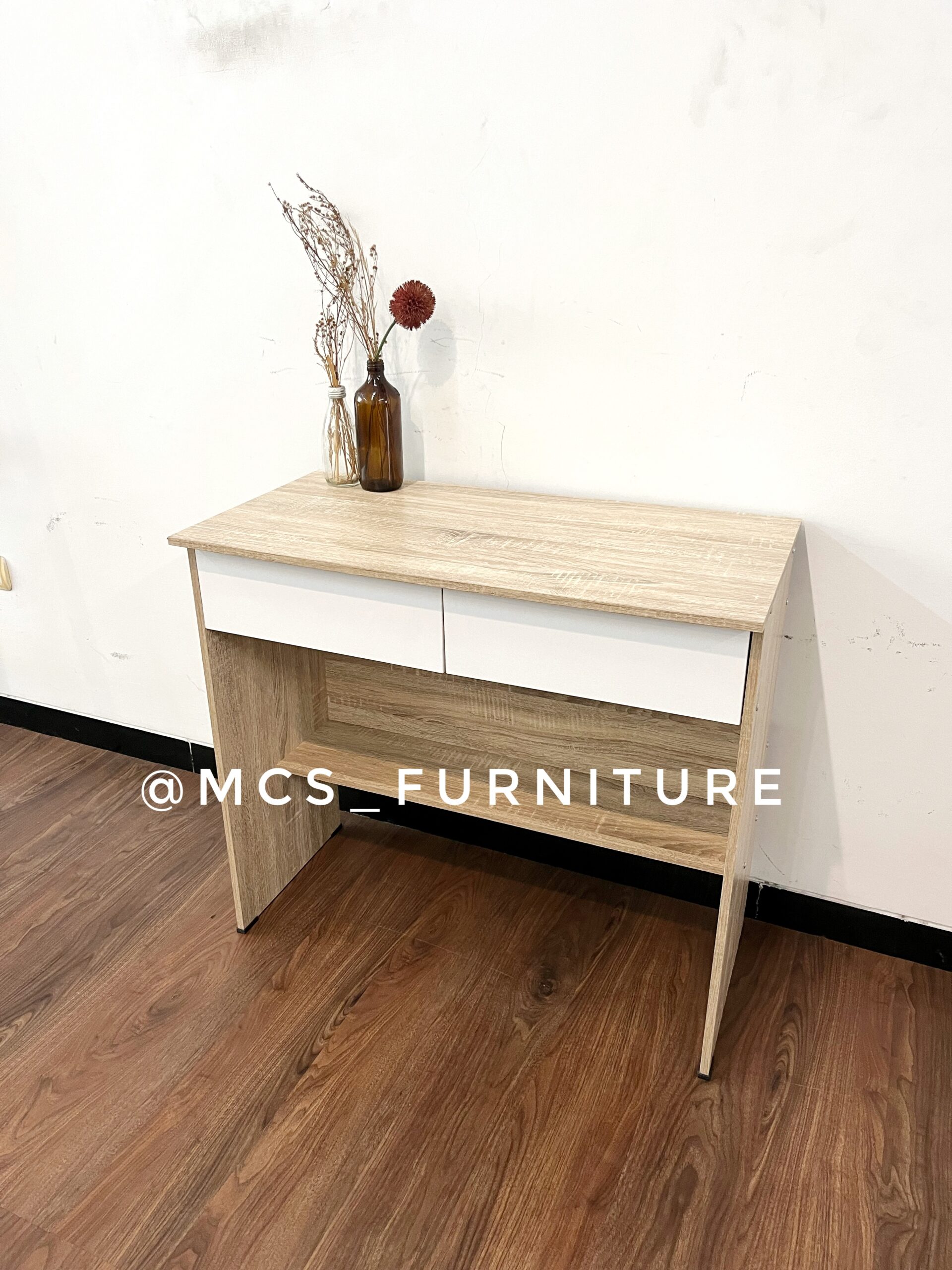 MEJA BELAJAR KANTOR TULIS LACI 80 CM