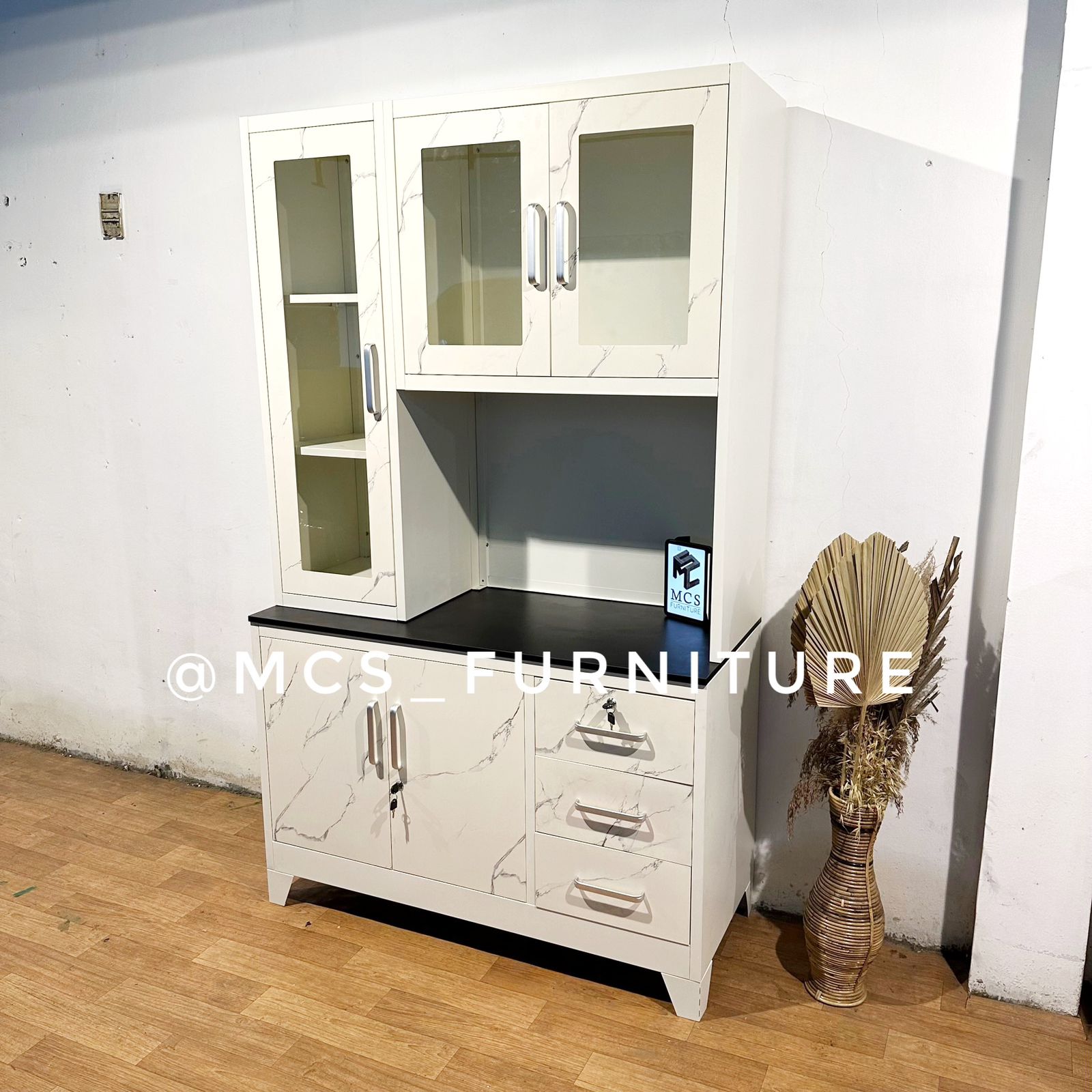 LEMARI DAPUR BESI KITCHEN SET 120