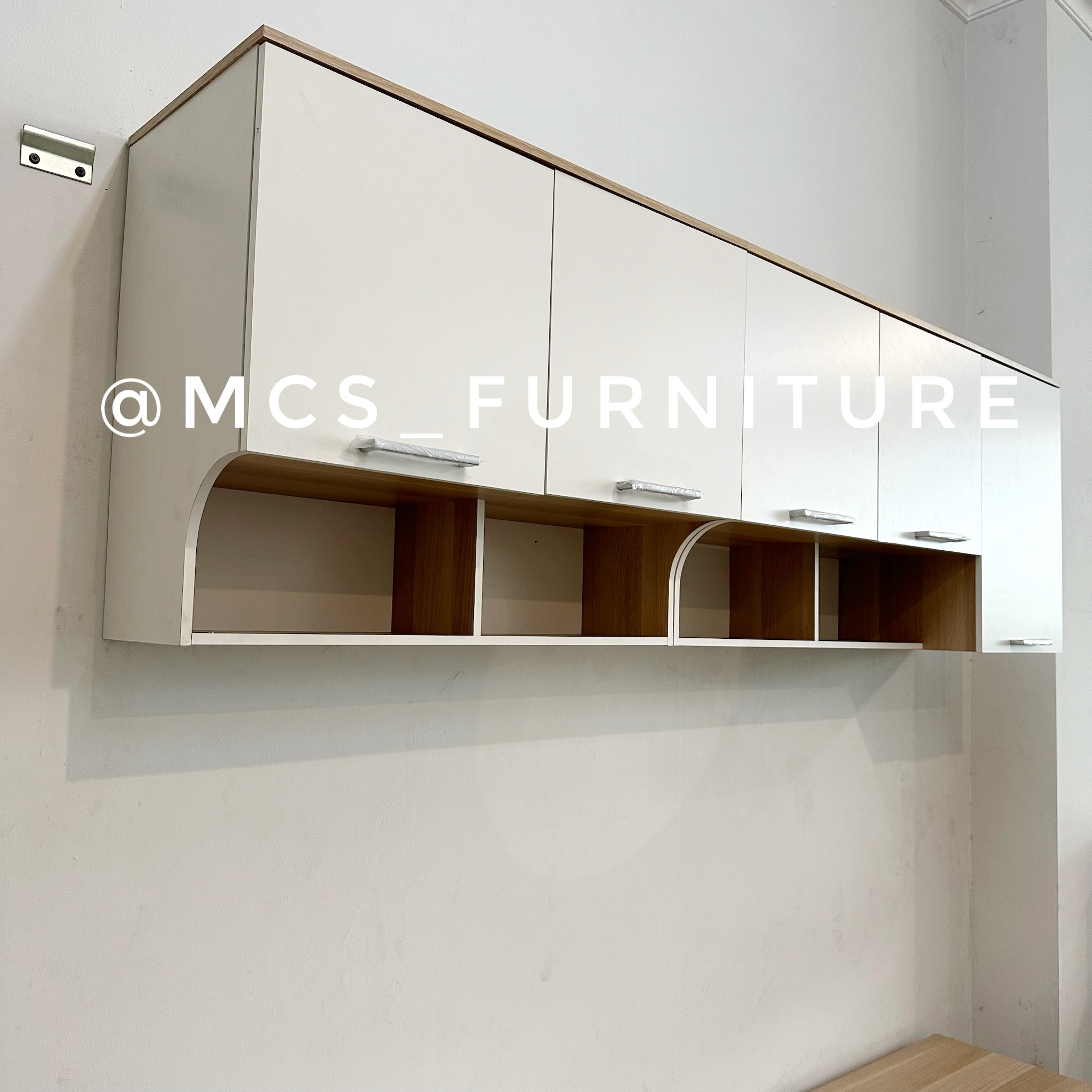 KITCHEN SET ATAS 5 PINTU 200 CM RB OAK WHITE