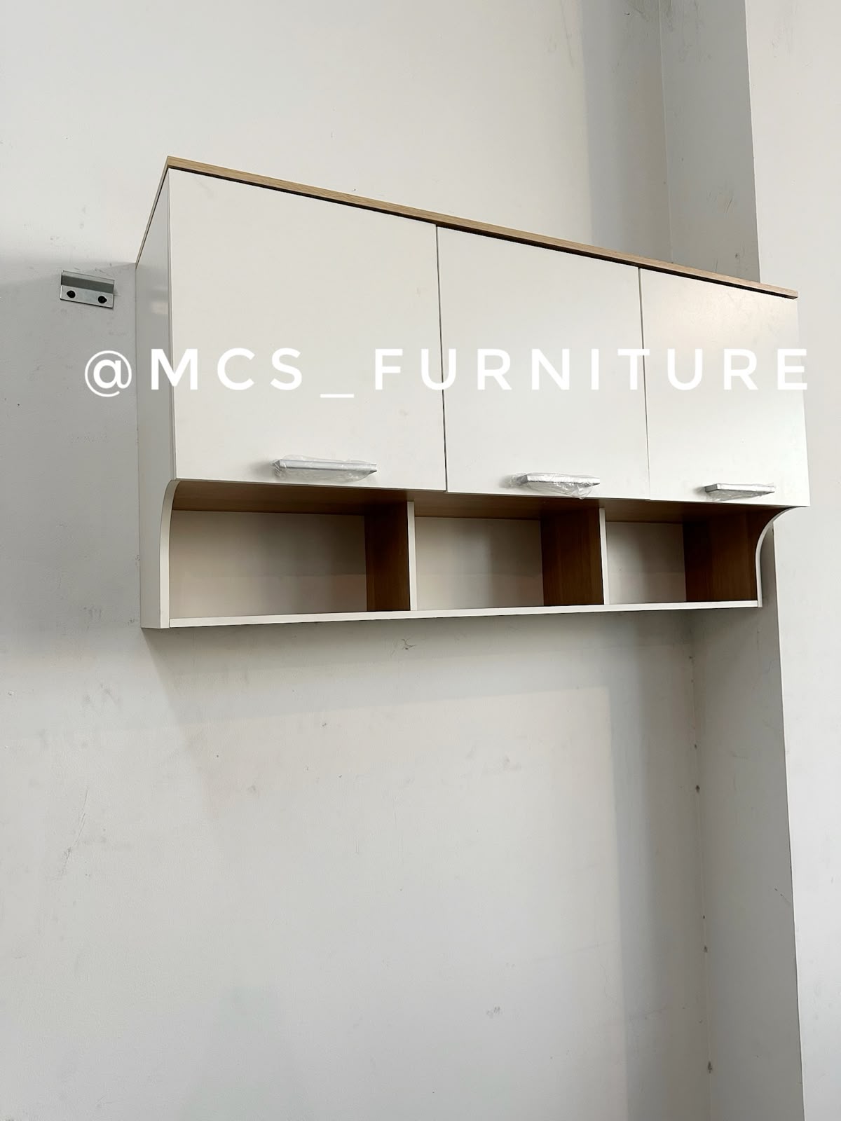 KITCHEN SET ATAS 5 PINTU 120 CM SRB OAK WHITE